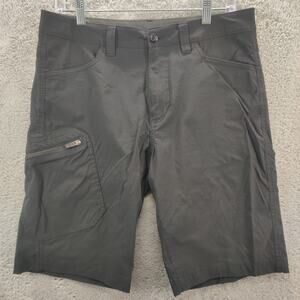 Eddie Bauer Cargo Shorts Men’s 32 Black Outdoor Utility‎ Lightweight Pockets